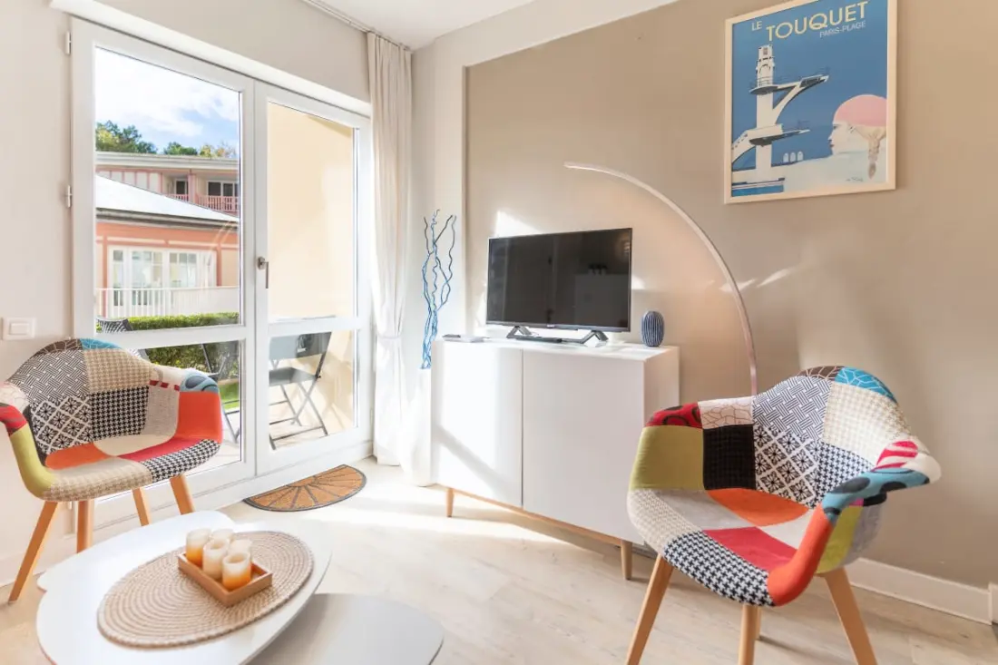 Résidence Charmant Appartement 5 Pers Rdc Avec Piscine, Tennis Et Parking Privé 60