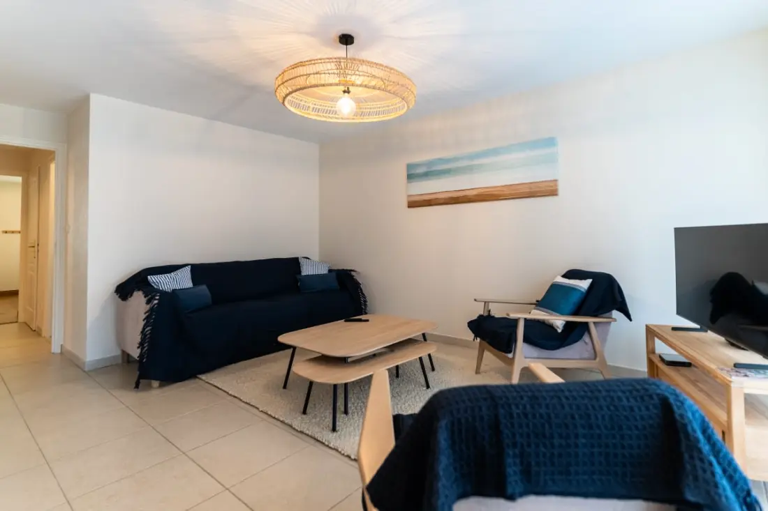 Résidence Très Agréable Appt De 2 Ch Pour 5 Pers,  Garage En Ss Proche Mer