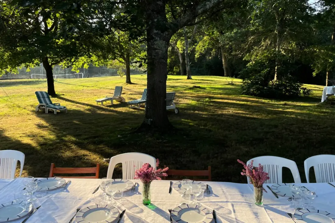 Belle Maison Landaise Parc Et Tennis Proche Océan