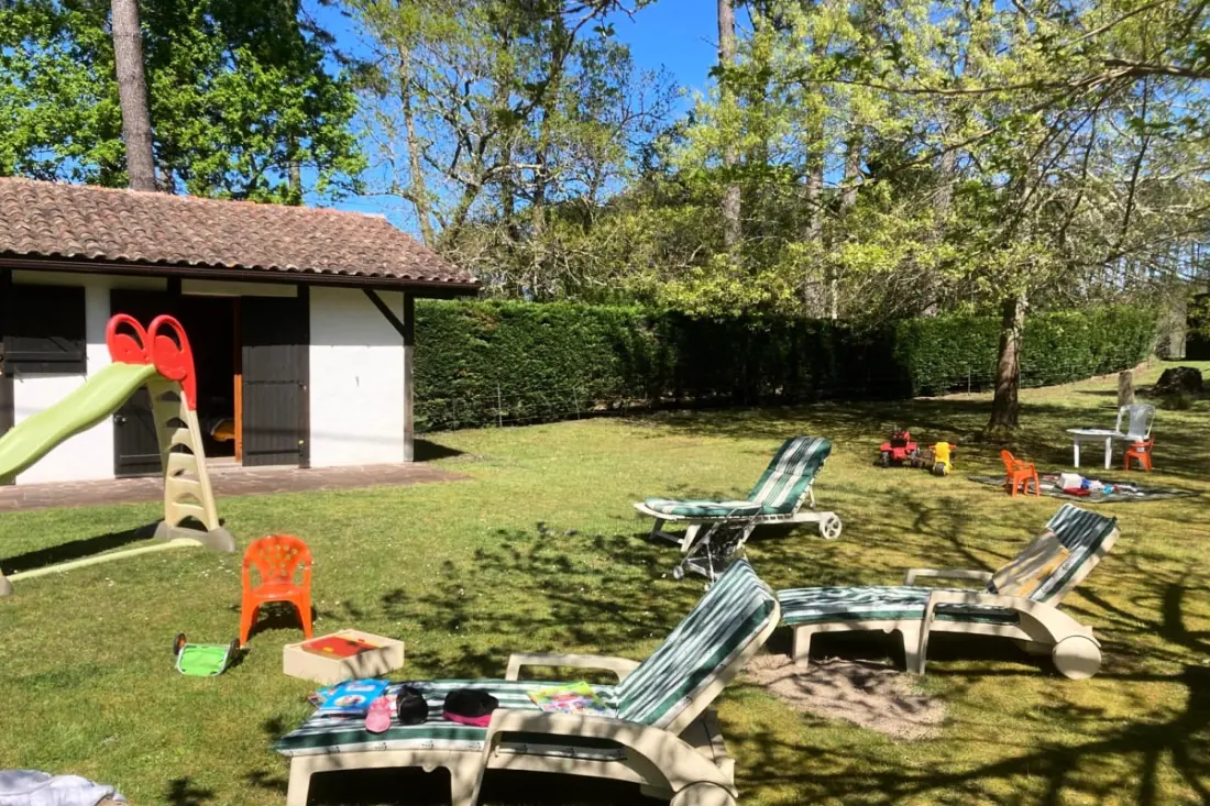Belle Maison Landaise Parc Et Tennis Proche Océan