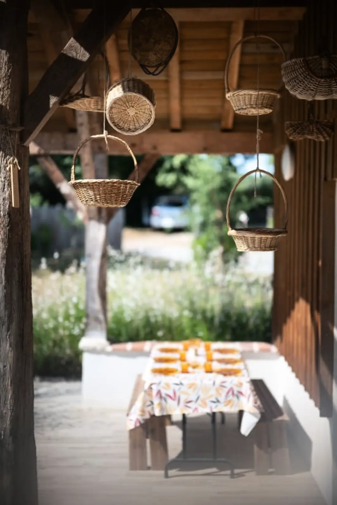 Grange Restaurée Dans Son Airial Landais