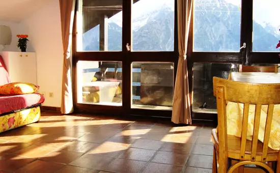 Appartement 6 pers. vue panoramique sur la montagne
