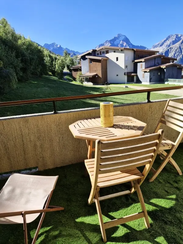 T1 Avec Terrasse Au Sud - 1mn Du Télésiège