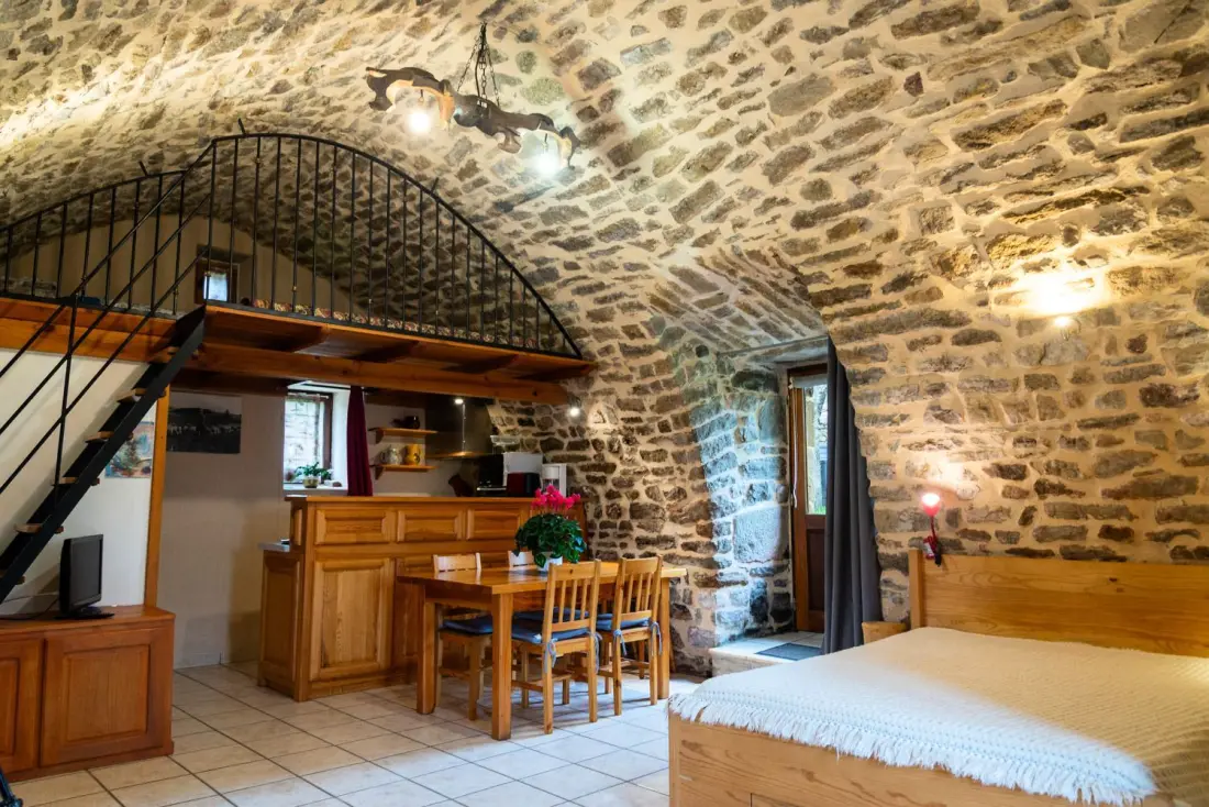 Gîte de France La voûte céleste 2/3 pers aux bondons 3 épis