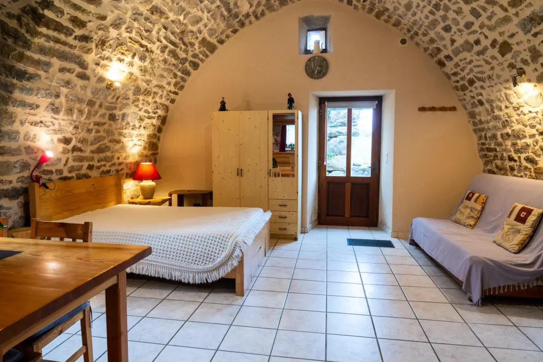 Gîte de France La voûte céleste 2/3 pers aux bondons 3 épis