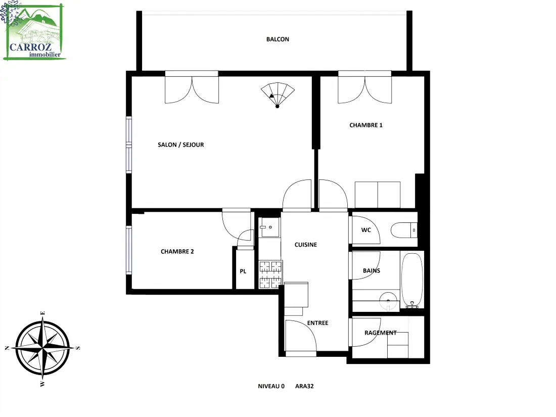 Appartements à Les Carroz-d'Arâches