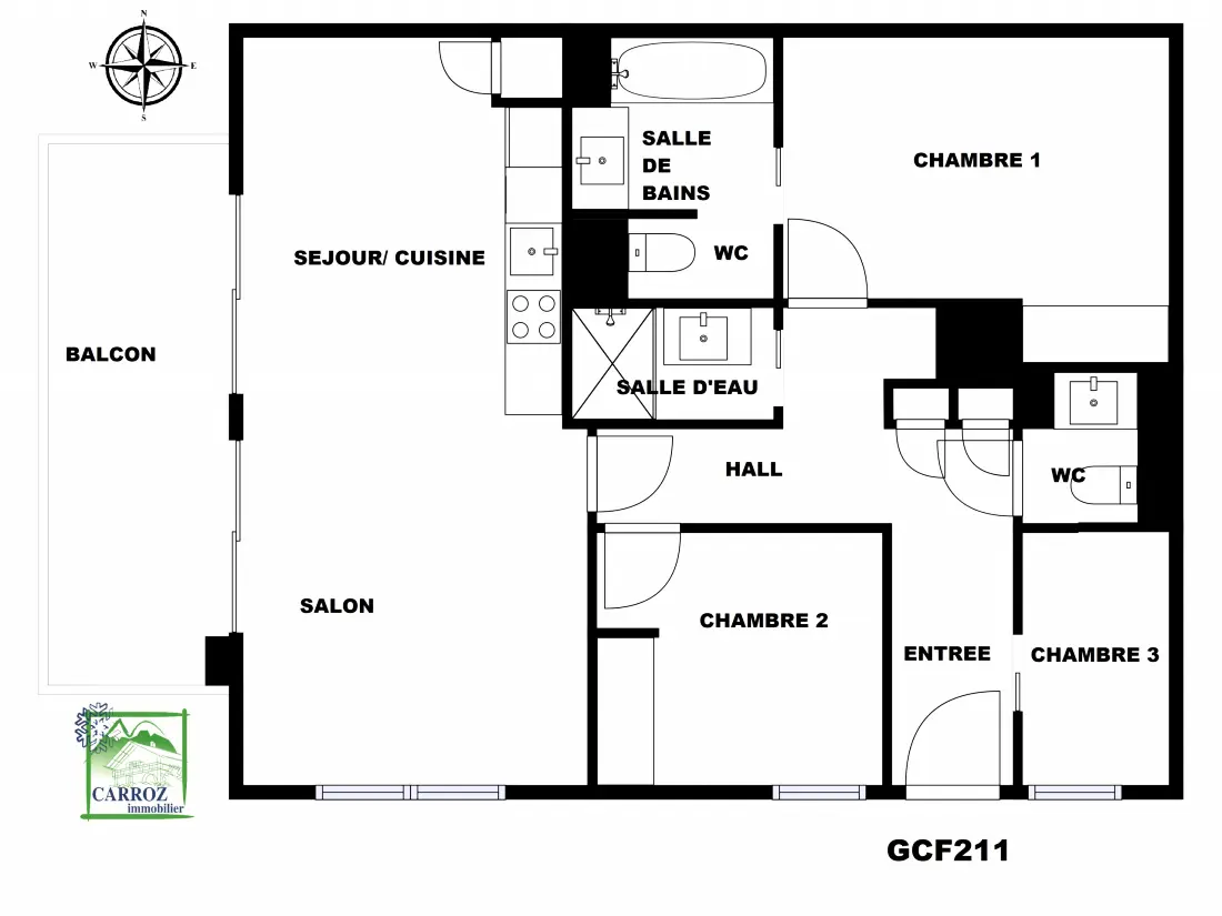 Appartements à Les Carroz-d'Arâches