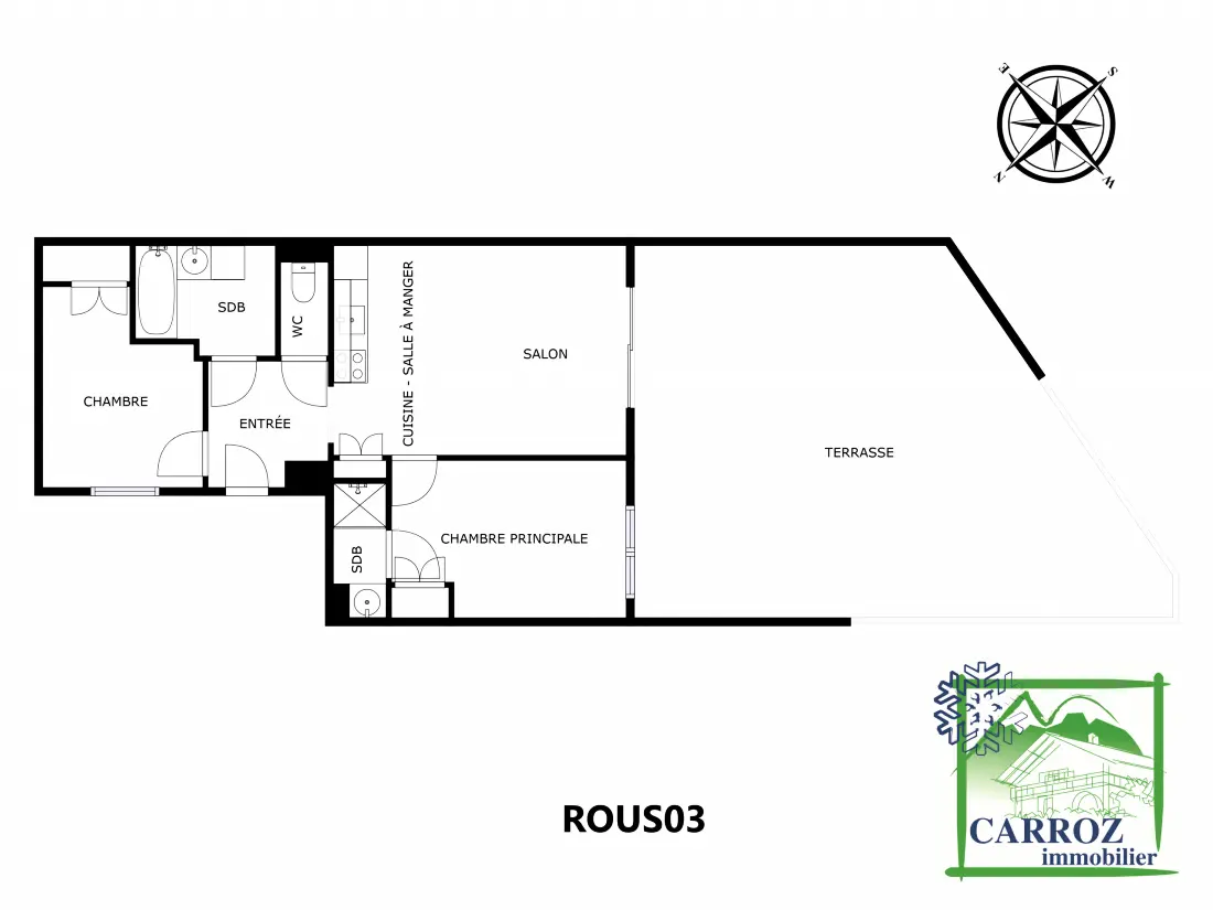 Appartements à Les Carroz-d'Arâches
