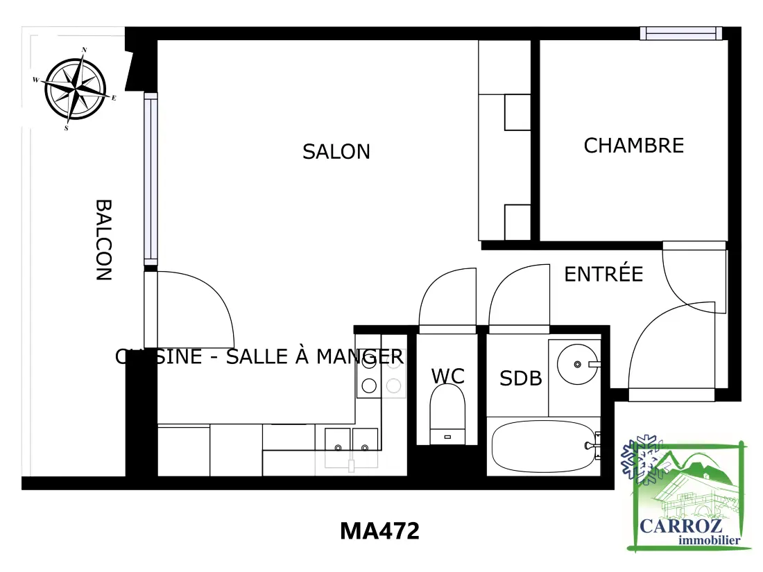 Appartements à Les Carroz-d'Arâches