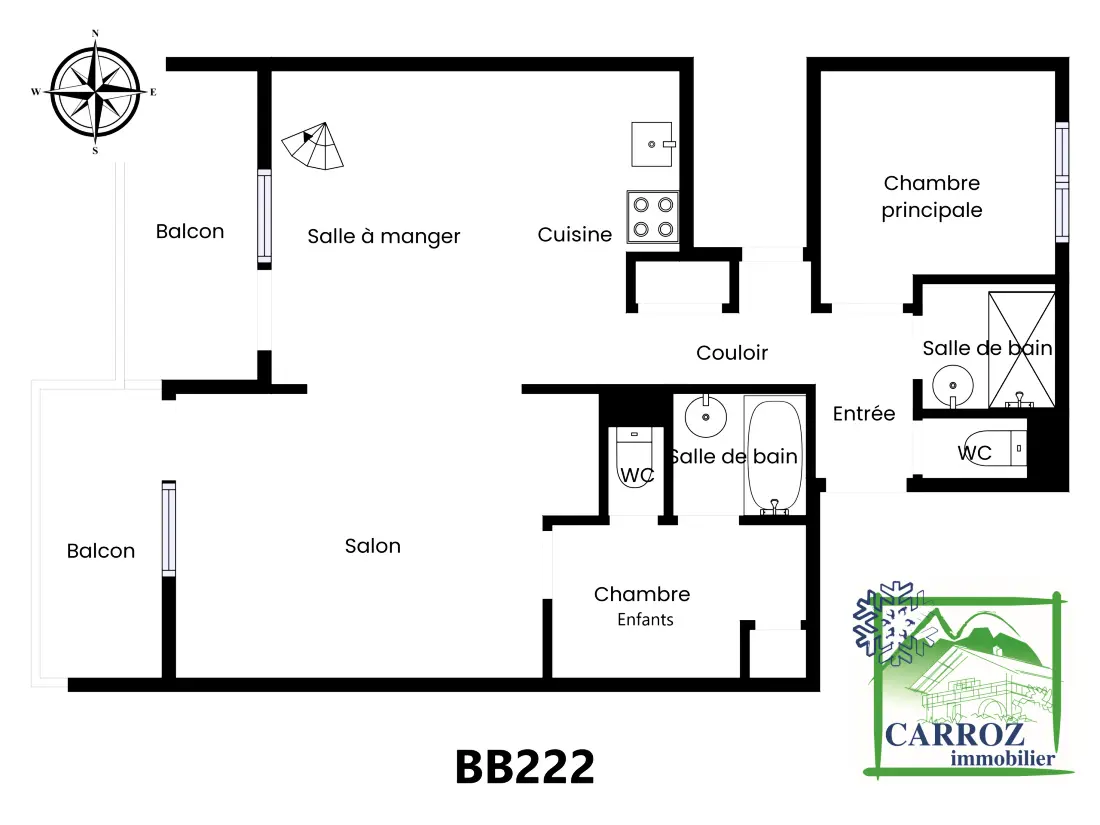 Appartements à Les Carroz-d'Arâches