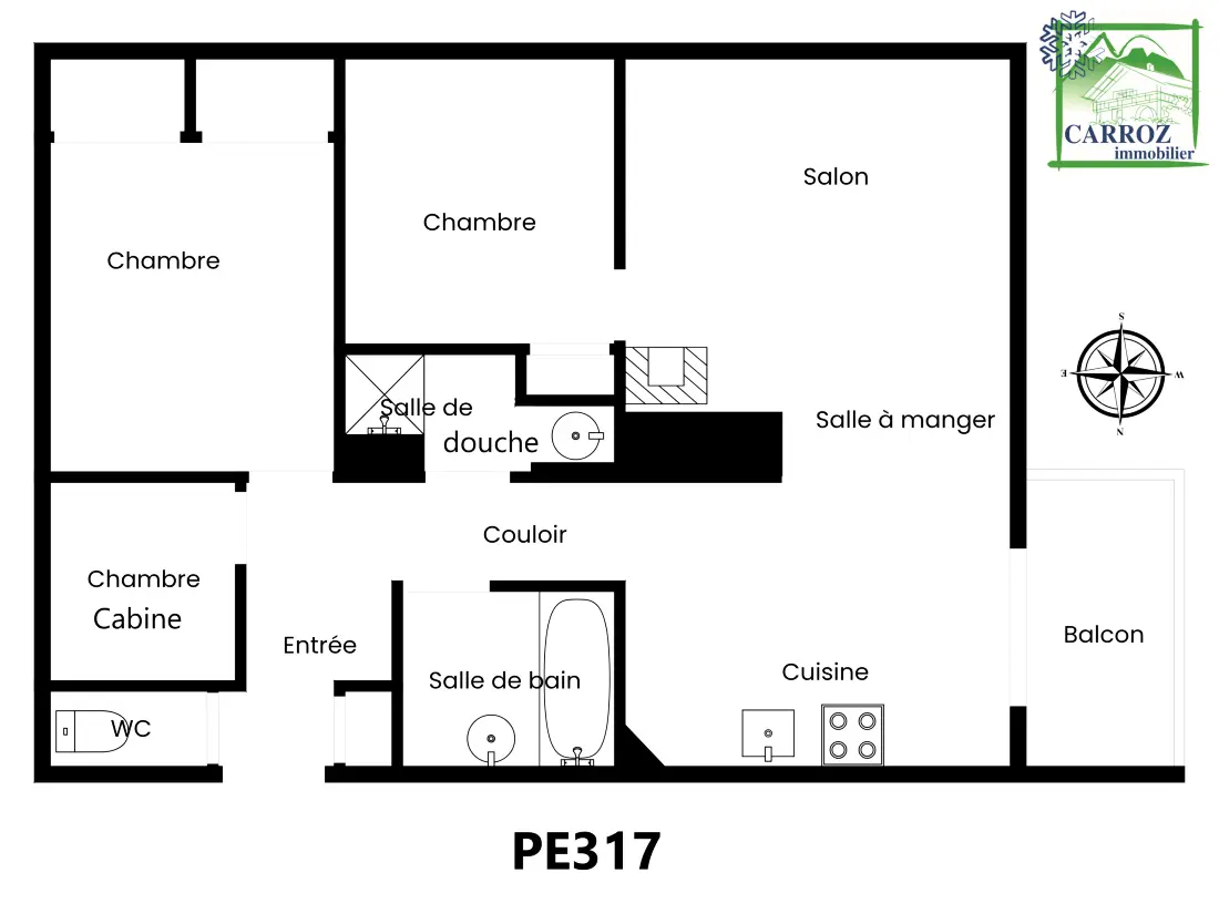 Appartements à Les Carroz-d'Arâches
