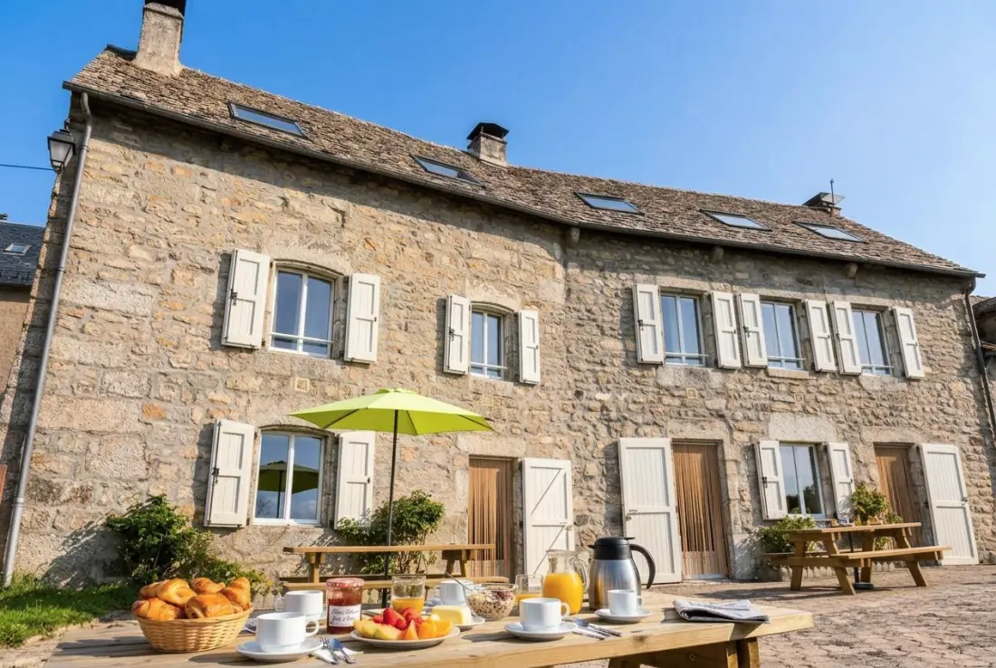 Gîte de France Le gîte gévaudan, 6/7 personnes au bacon 2 épis