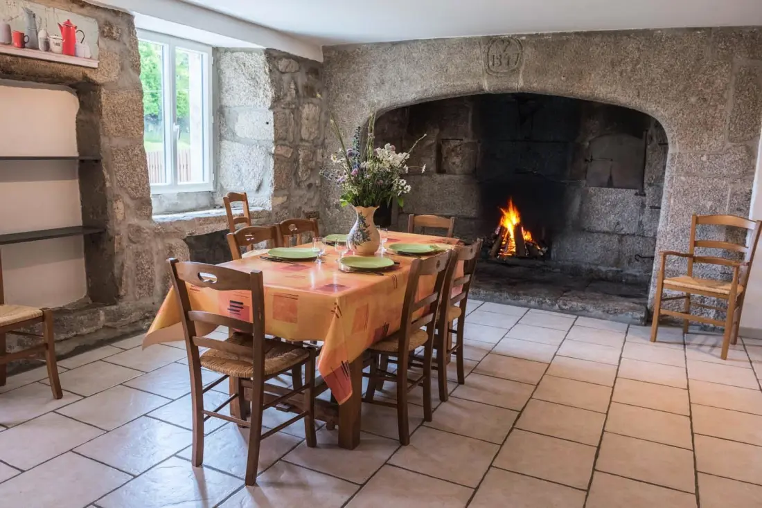 Gîte de France Le gîte gévaudan, 6/7 personnes au bacon 2 épis