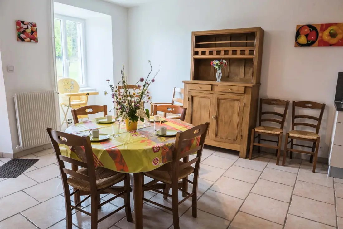 Gîte de France Le gîte margeride, 5 personnes au bacon 2 épis