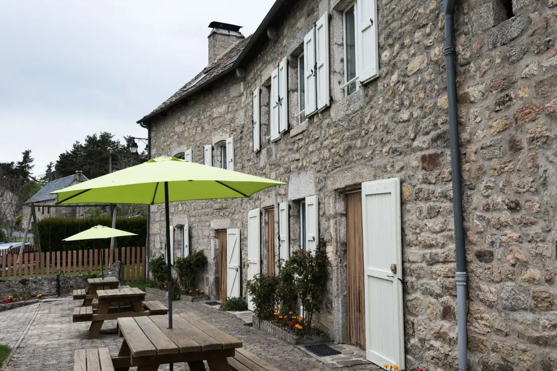 Gîte de France Le gîte margeride, 5 personnes au bacon 2 épis