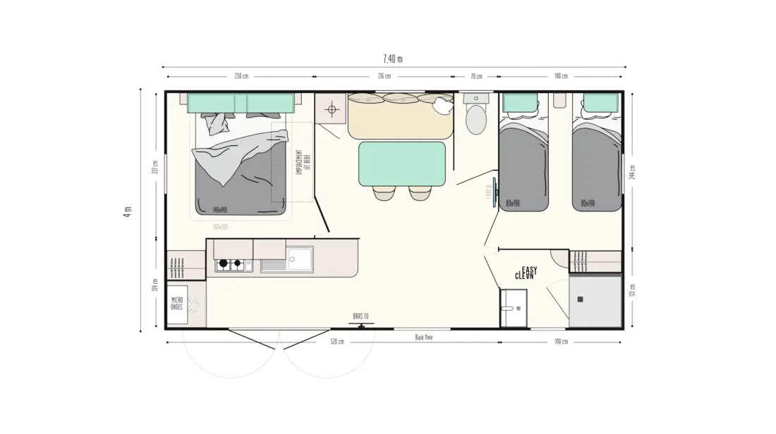 Flower Camping Mas de Champel 4 étoiles★★★★
