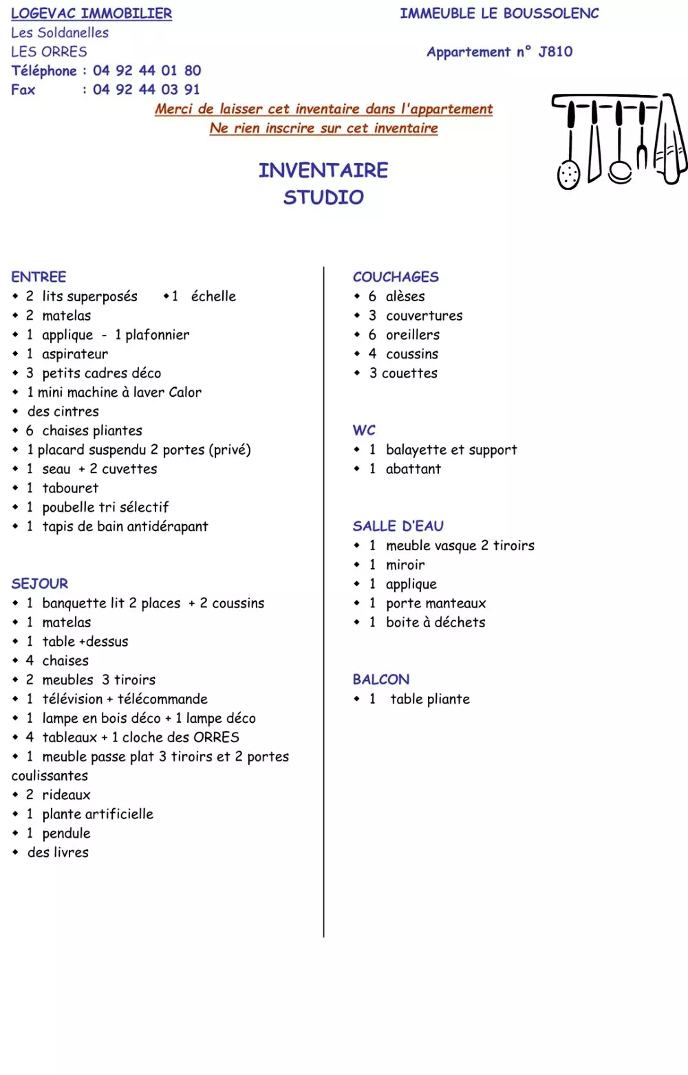Résidence Le Boussolenc