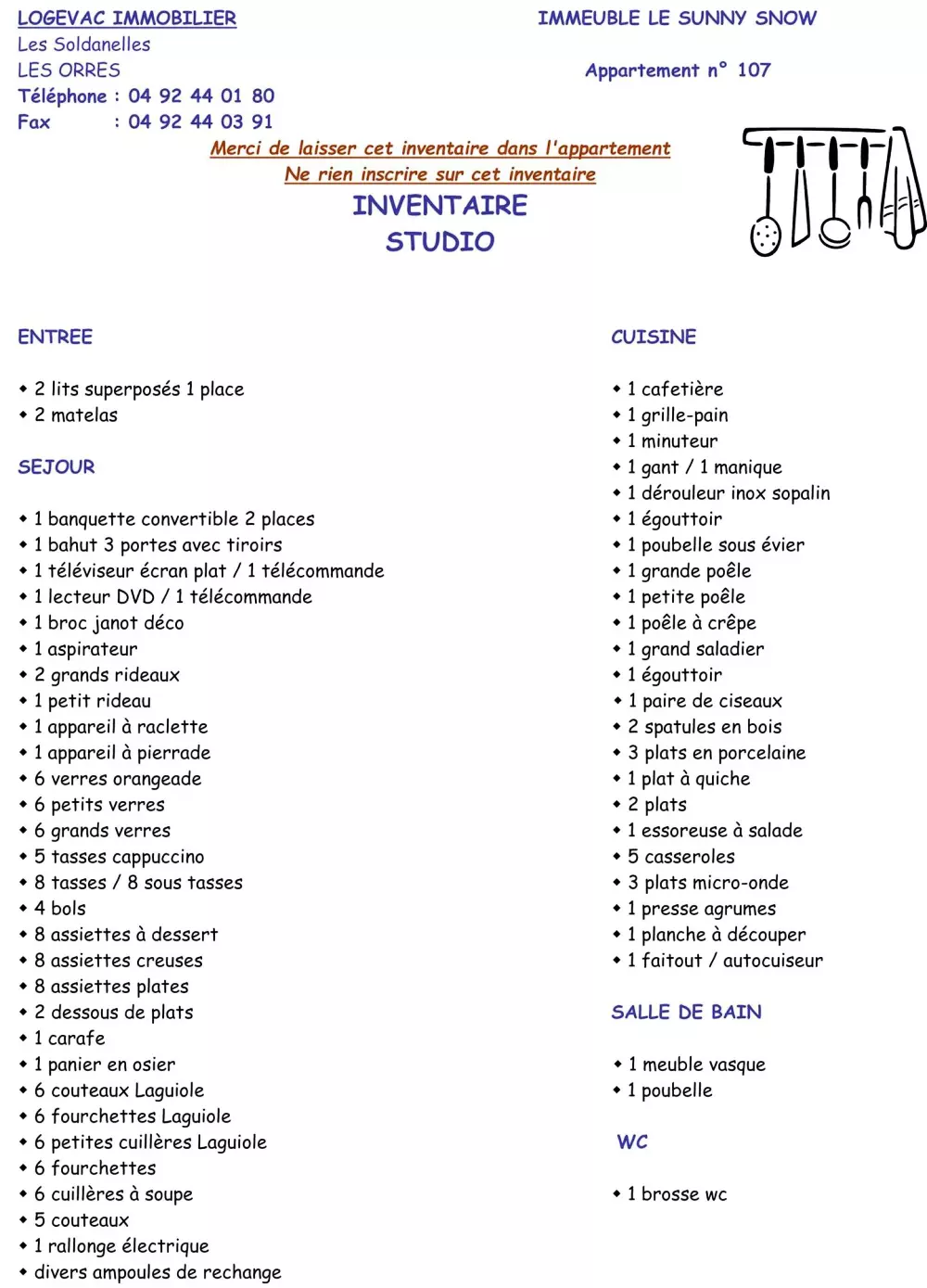 Résidence Le Sunny Snow