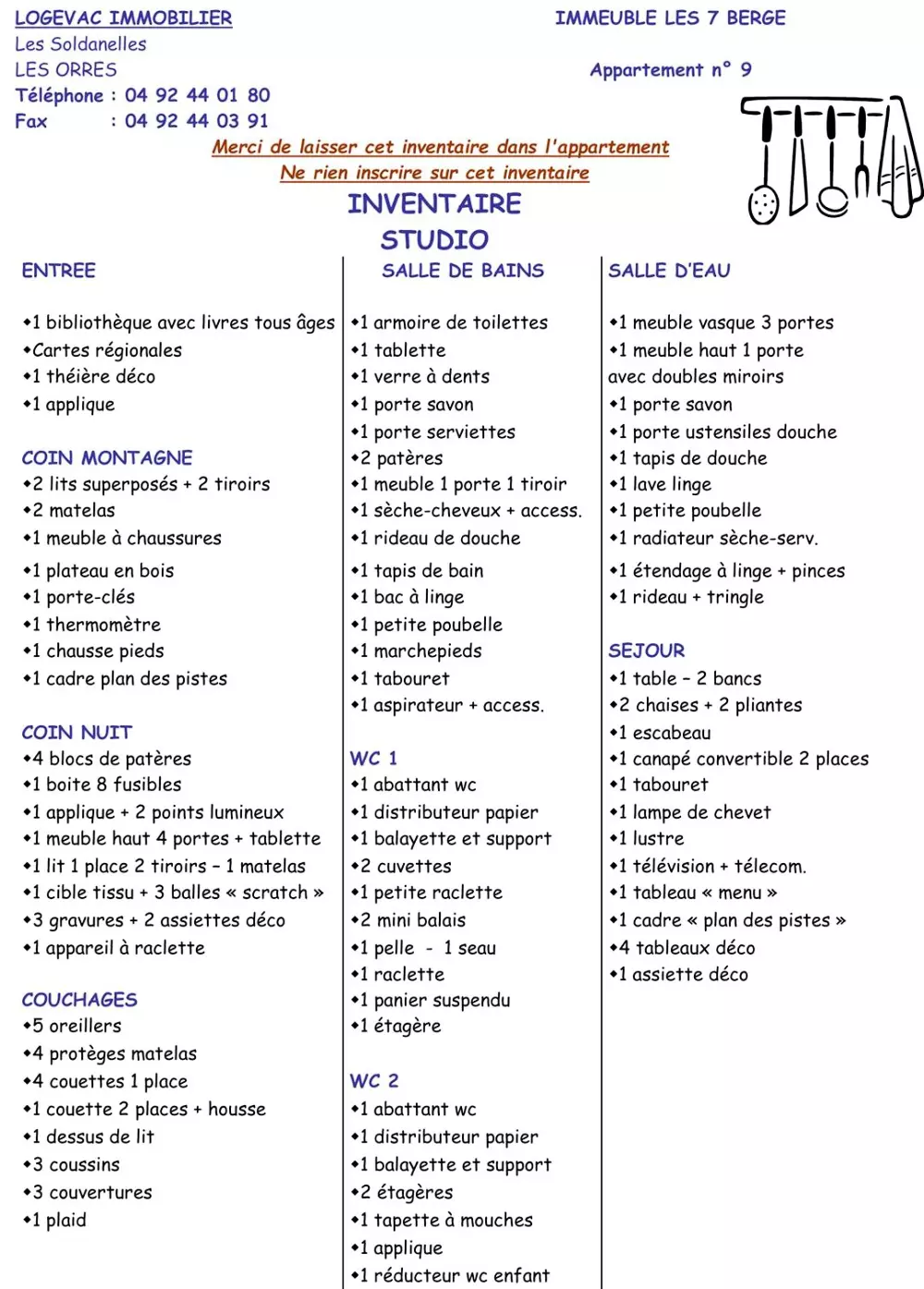 Résidence Les 7 Berge
