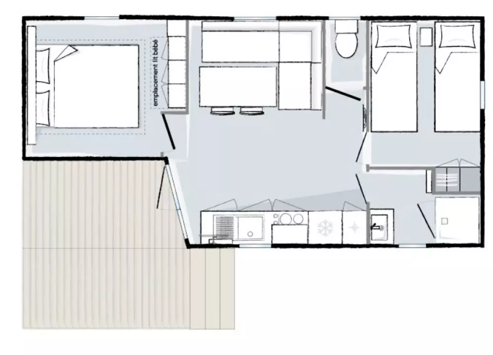 Camping Le Nid d'Été 4 étoiles★★★★