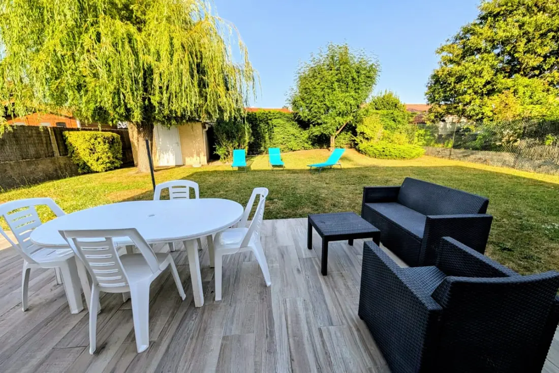 Maison Confortable Et Paisible Avec Jardin