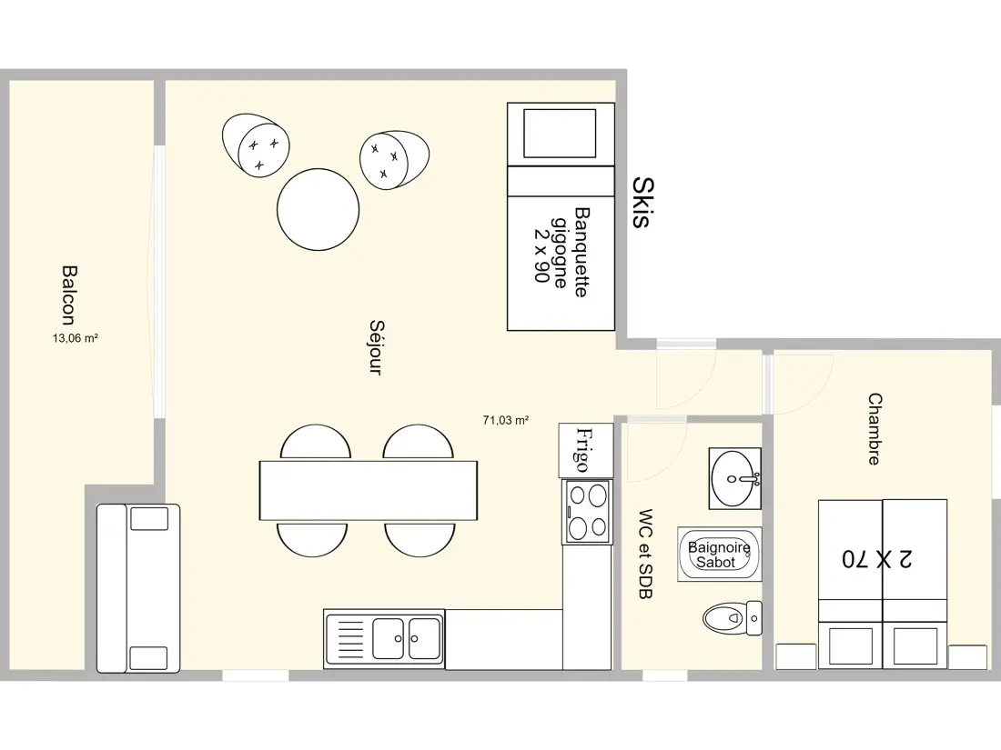 Location de Vacances Les Saisies 457