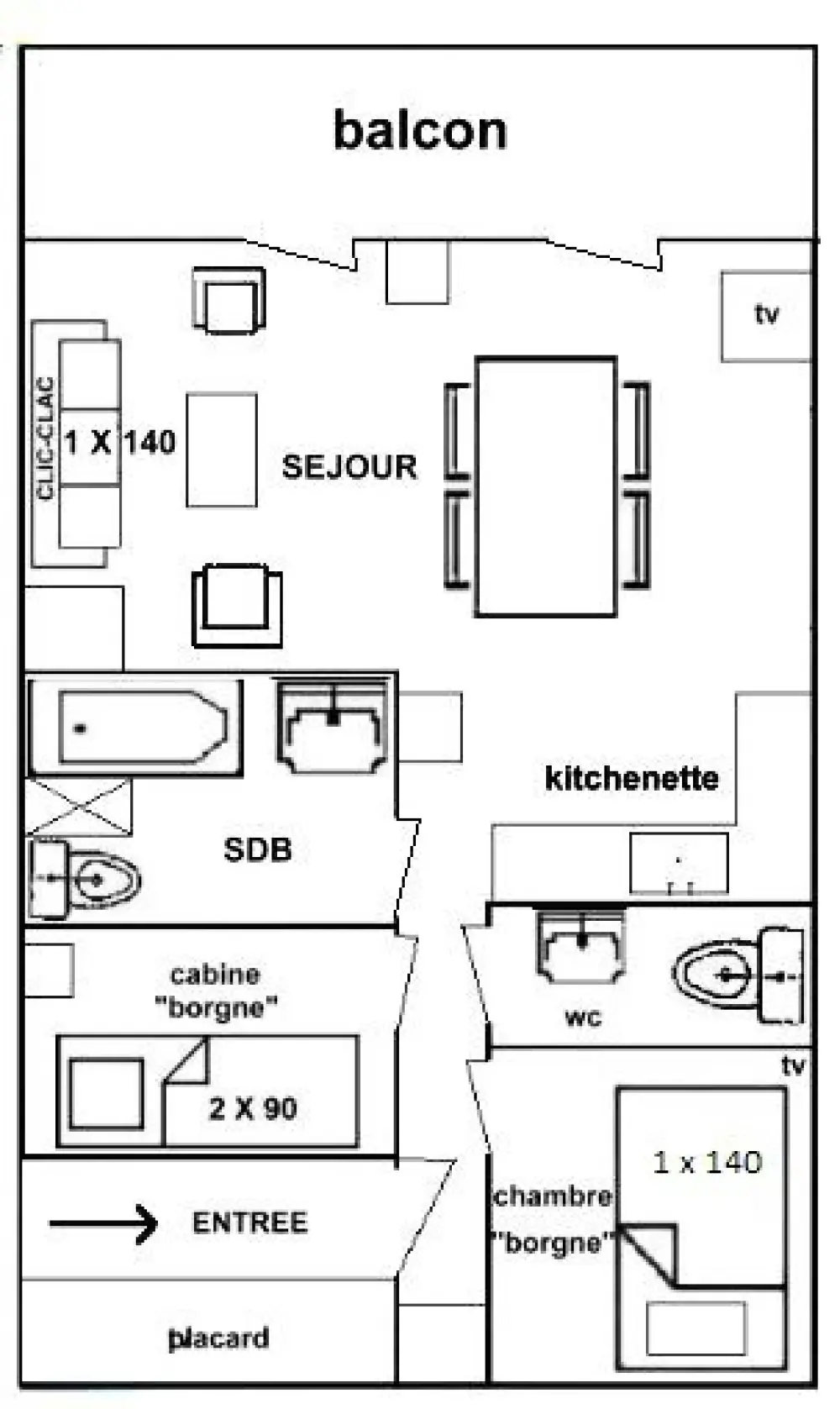 Résidence C.commercial Le Tavaillon