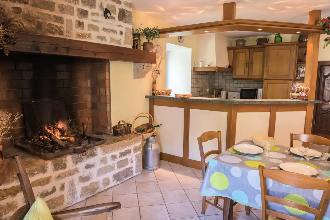 Gîte de France Gîtes de france 3 épis 6/7 pers aux salelles 3 épis