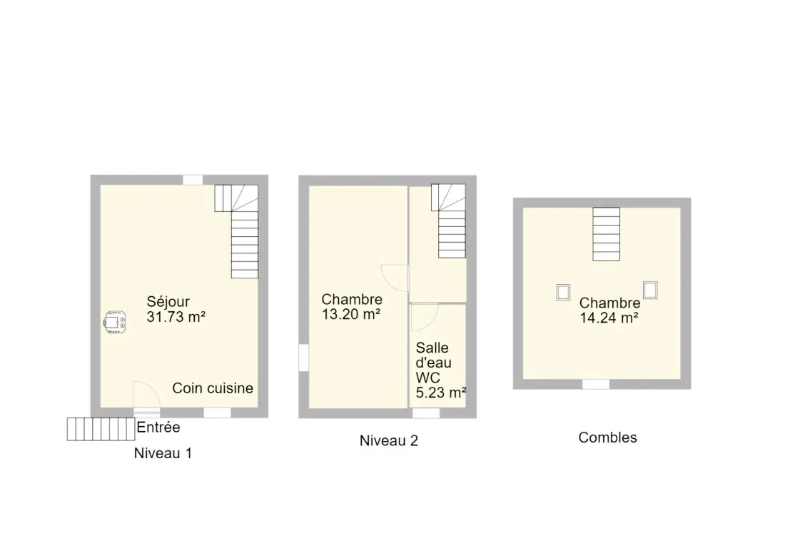 Gîte de France La maison de juliette 3 épis