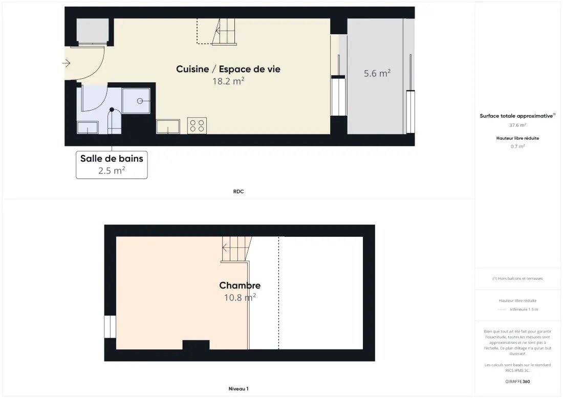 Studio à Longeville-sur-Mer