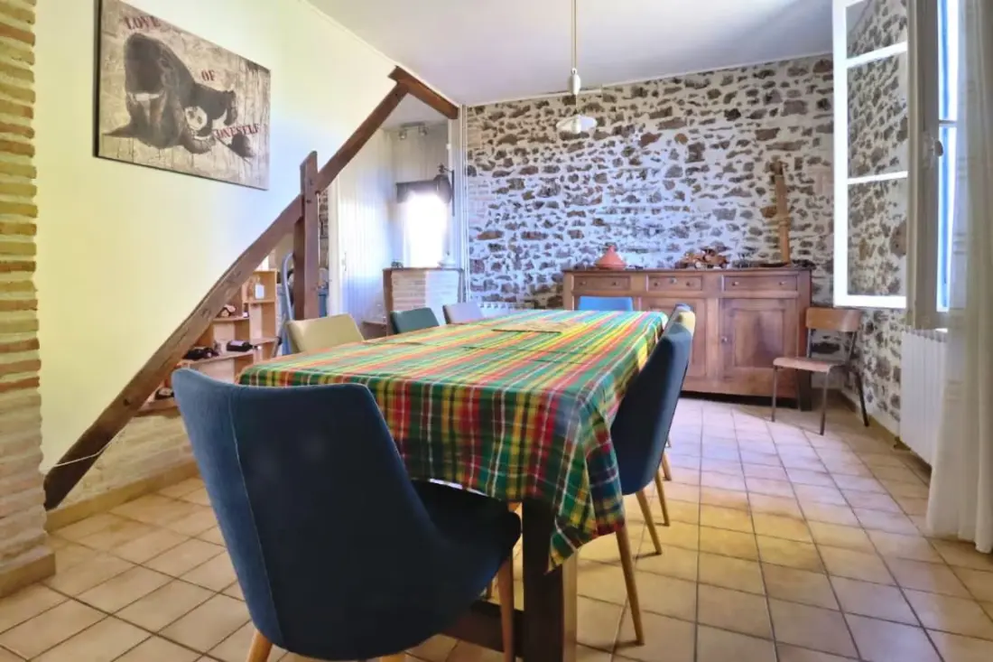 Maison Familiale Avec Jardin à Lugos
