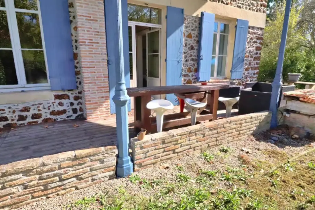 Maison Familiale Avec Jardin à Lugos