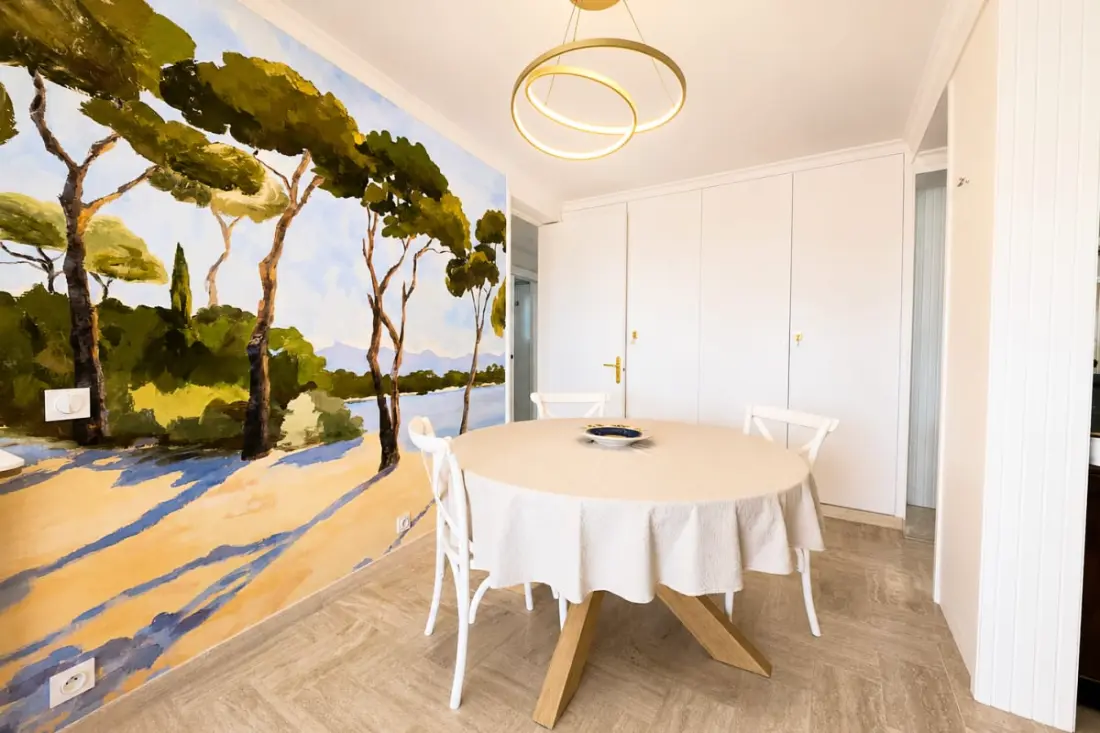 Appt 8 Pers Vue Mer &amp; Piscine - 10 Minutes De Cannes