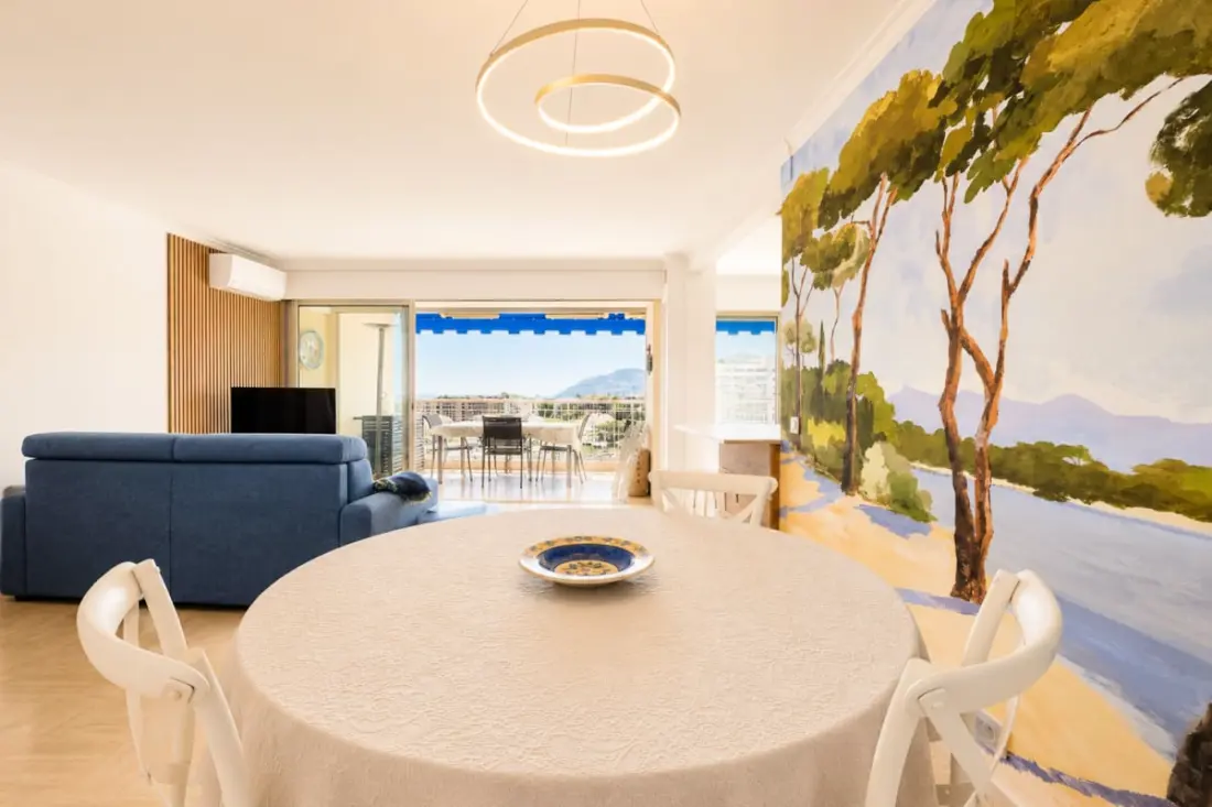 Appt 8 Pers Vue Mer &amp; Piscine - 10 Minutes De Cannes