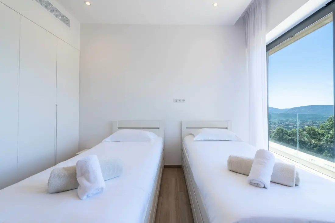 Résidence Maison D'architecte Avec Piscine Chauffée &amp; Sublime Vue Mer