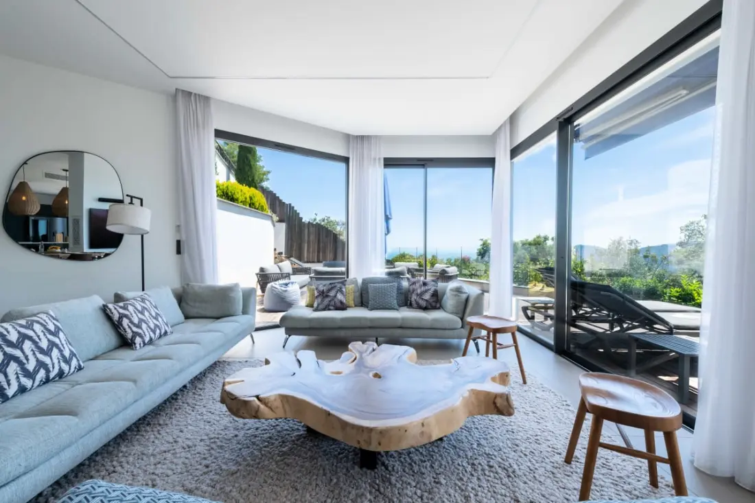 Résidence Maison D'architecte Avec Piscine Chauffée &amp; Sublime Vue Mer