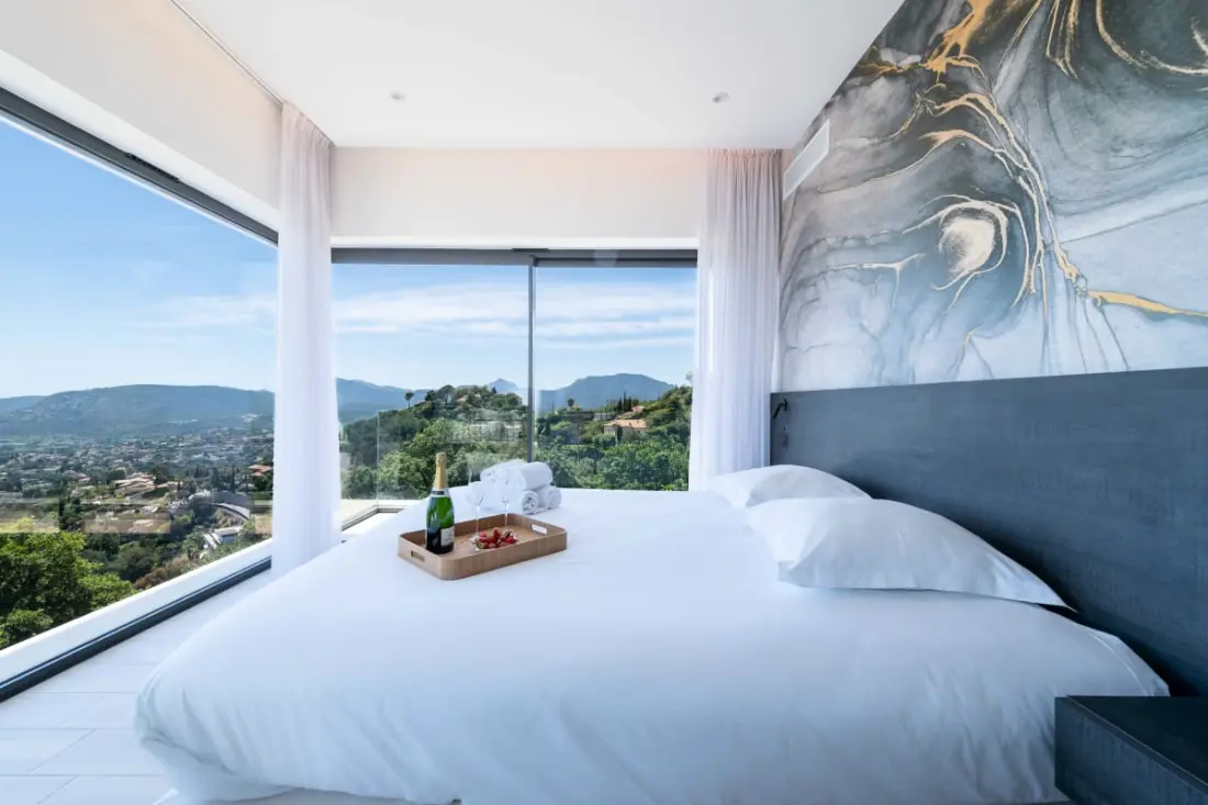 Résidence Maison D'architecte Avec Piscine Chauffée &amp; Sublime Vue Mer