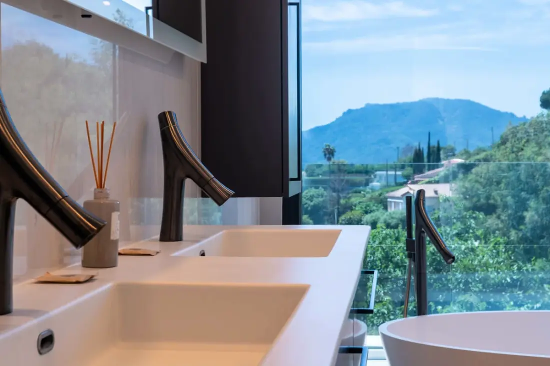 Résidence Maison D'architecte Avec Piscine Chauffée &amp; Sublime Vue Mer