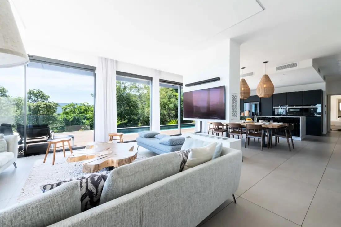 Résidence Maison D'architecte Avec Piscine Chauffée &amp; Sublime Vue Mer