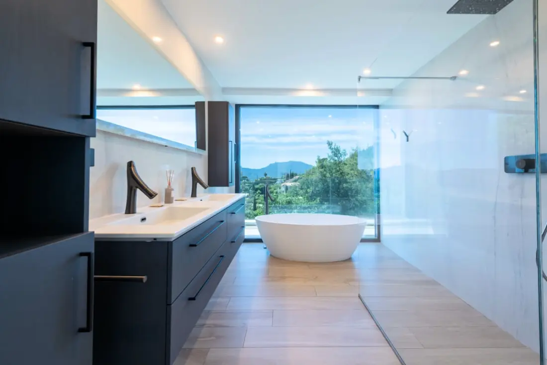 Résidence Maison D'architecte Avec Piscine Chauffée &amp; Sublime Vue Mer