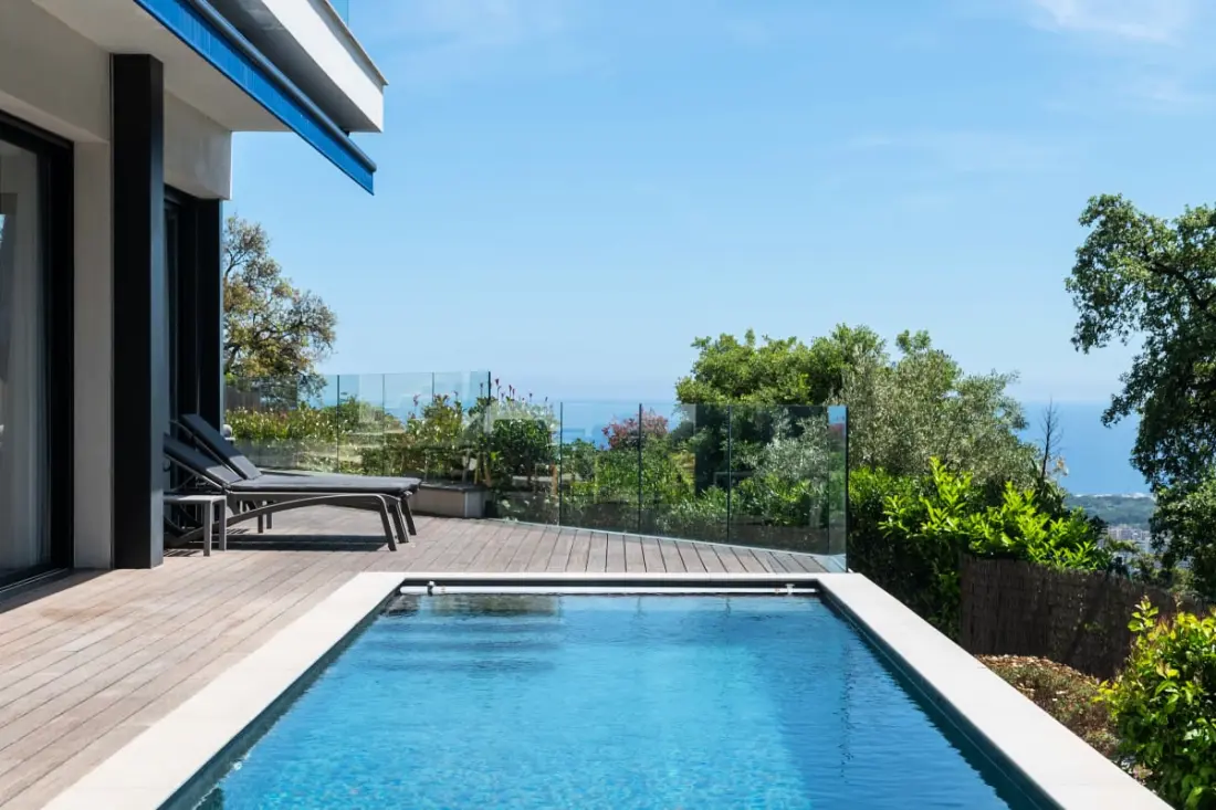 Résidence Maison D'architecte Avec Piscine Chauffée &amp; Sublime Vue Mer