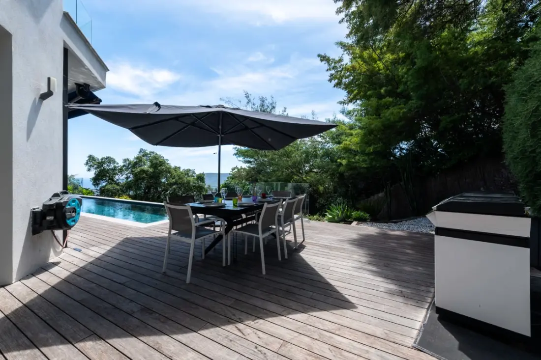 Résidence Maison D'architecte Avec Piscine Chauffée &amp; Sublime Vue Mer