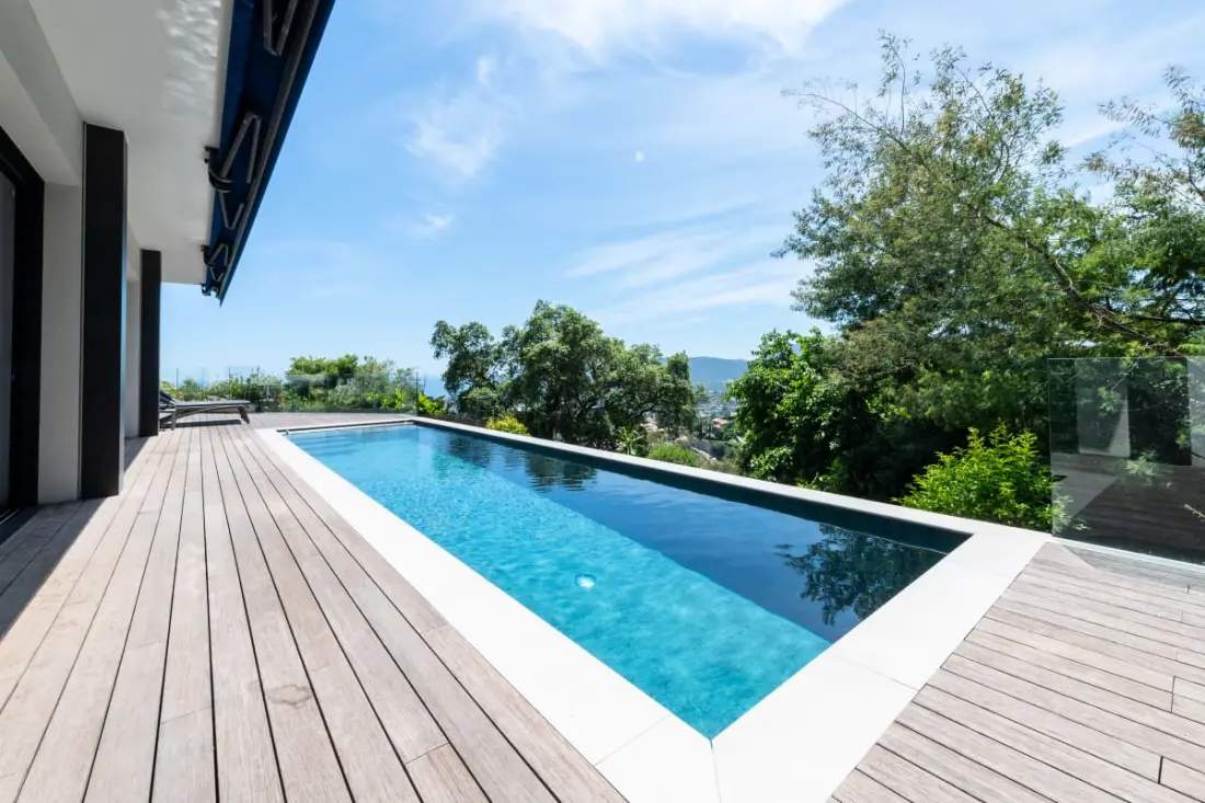 Résidence Maison D'architecte Avec Piscine Chauffée &amp; Sublime Vue Mer