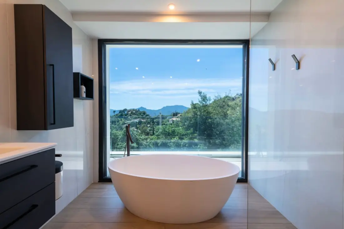 Résidence Maison D'architecte Avec Piscine Chauffée &amp; Sublime Vue Mer