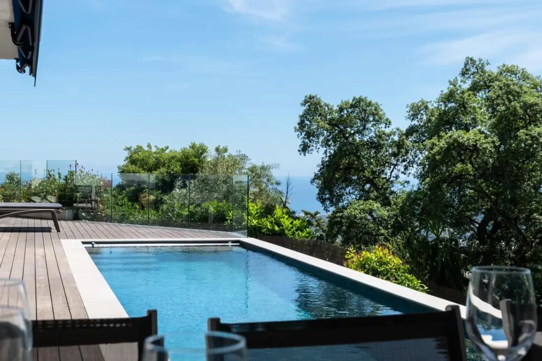 Résidence Maison D'architecte Avec Piscine Chauffée &amp; Sublime Vue Mer