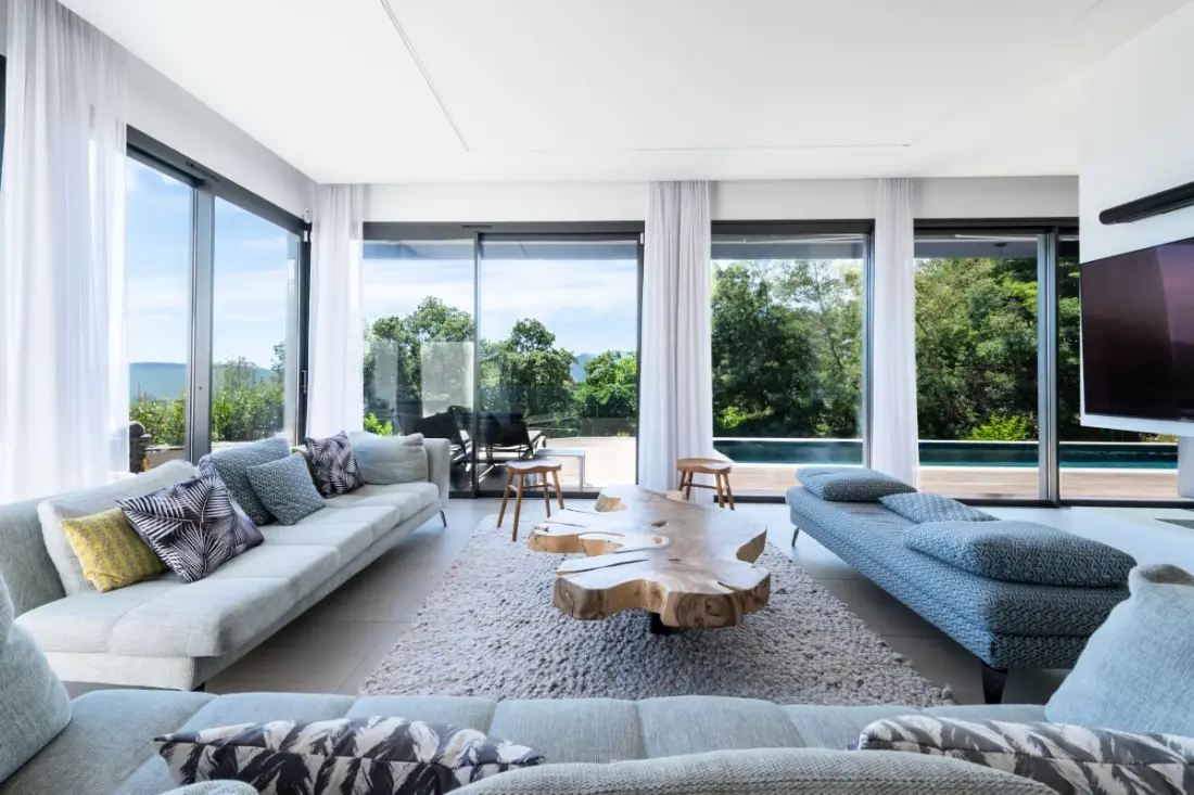 Résidence Maison D'architecte Avec Piscine Chauffée &amp; Sublime Vue Mer