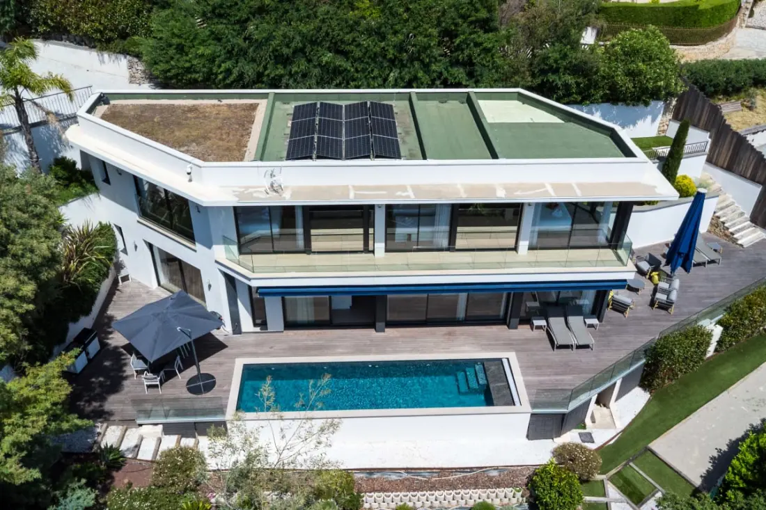 Résidence Maison D'architecte Avec Piscine Chauffée &amp; Sublime Vue Mer