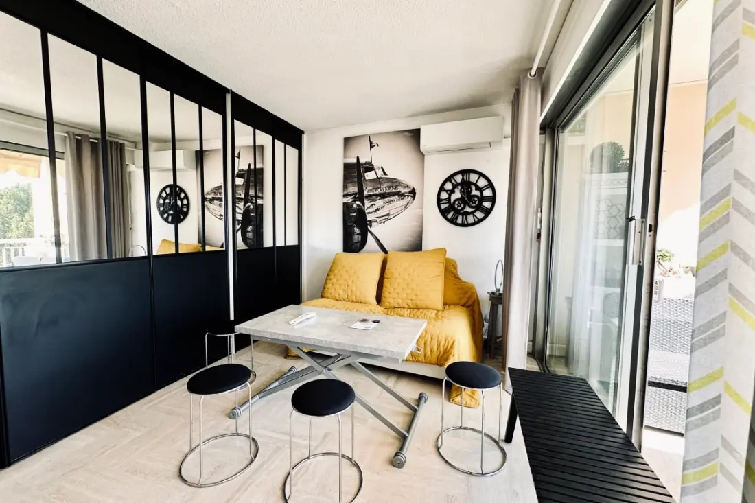 Nid Familial Cosy Avec Balcon Et Piscine Commune