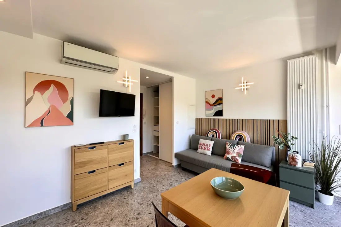 Studio Sur La Marina Avec Terrasse Et Piscine