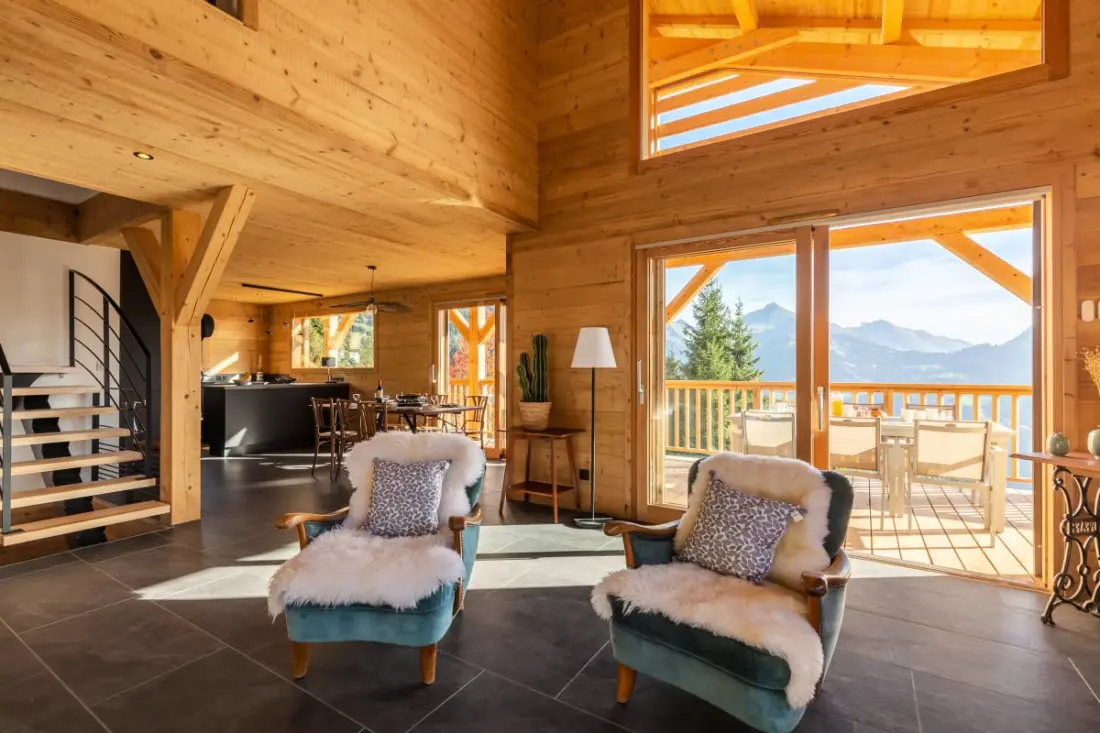 Chalet "lucyvon" Vue Exceptionnelle